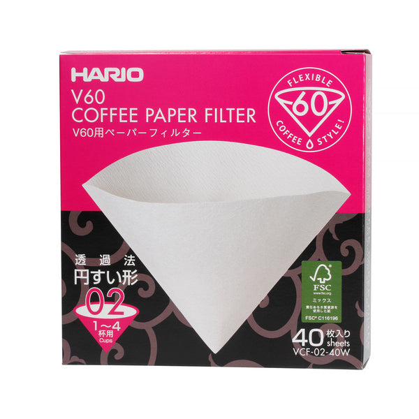 Hario V60 popieriniai filtrai